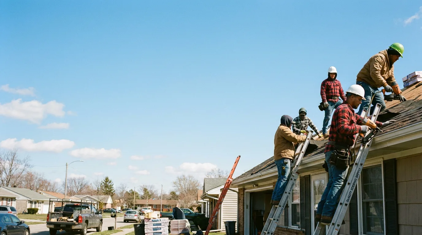 Roofing in Butlerville, IN near me